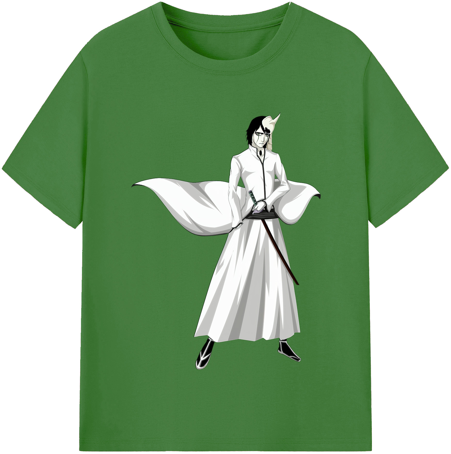 （画像用） ブリーチ ウルキオラ·シファー BLEACH Ulquiorra cifer レディースカジュアルプリントTシャツ（綿100％）